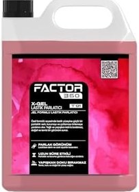 Resim X Gel Jel Lastik Parlatıcı Otomobil Teker Cilası Jel Kıvamlı Lastik Parlatıcı Uzun Süre Kalıcı 