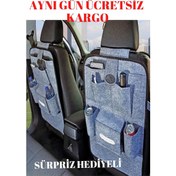 Resim Araba Araç Koltuk Arkası Organizer Eşya Düzenleyici Organizatör 