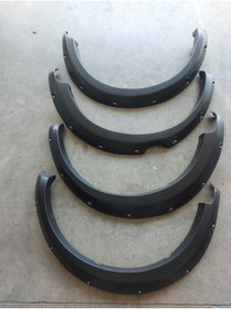 Resim Türkmen Mitsubishi L200 2007-2009 Uyumlu Kısa Şase Plastik Dodik Seti 4 Parça 