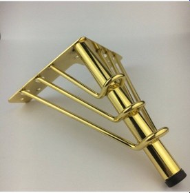 Resim 18 Cm Venüs Model Gold Metal Mobilya, Dolap, Koltuk, Tv Ünitesi Ayakları 4 Adet 