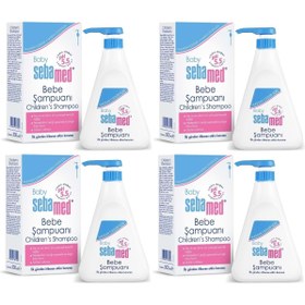 Resim Sebamed Bebek Şampuanı 500ml Pompalı (4 LÜ SET) 