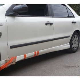Resim Fiat Marea Kapi Alti Marşpiyel Takimi - Mat Siyah STR-393 