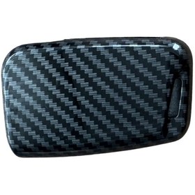 Resim Autohan Keys Lüks Karbon Anahtar Koruma Kılıfı Volkswagen Golf 7, Golf 7.5, Tiguan, Polo, T-roc, T-cross İçin, Karbon 