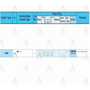 Resim Segman Cıvıc 92-95 1.6 / Crx 90-91 / 75.00mm / D16a9-d16z5 / Enjeksiyonlu / 0.50 Takım 16240-050 