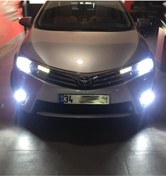 Resim Toyota Corolla 2013-2018 Uyumlu Led Xenon Kısa Far Aydınlatma Amp 
