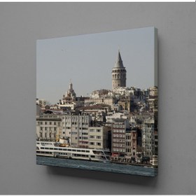 Resim Şehir Görüntüsü Kanvas Tablo 