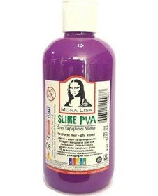 Resim Südor Mona Lisa Slime Jeli 250 Ml. Fosforlu Mor 