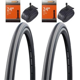 Resim Rightrun 24x1 Tekerlekli Sandalye Lastik Seti 