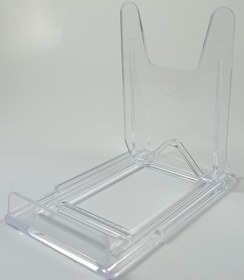 Resim Pleksi Ürün Teşhir Ayağı Sürgülü Stand 105x90x65mm Çerçeve Tabak Telefon Tıraş Makinesi Şövale (5 ADET) 