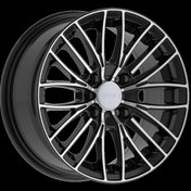 Resim EMR-165-06 6.0x14"-4x100 ET35 67.1 Black Polished Jant (4 Adet) 