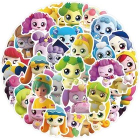 Resim Linchen 50 Adet Teenieping Su Geçirmez Çıkartmalar - Scrapbooking, Telefon, Bagaj Dekoru Multıcolor 