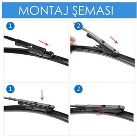 Resim Sentinel Fiat Punto Evo Muz Silecek Takımı (2009-2012) 