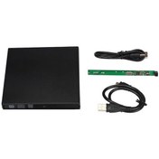 Resim 5114 Usb Sata Slim 9.5Mm Dvd Rw Writer Ssd Harici Caddy Kutu 