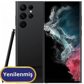 Resim Samsung S22 Ultra Yenilenmiş TR Garanti | 128 GB 8 GB Siyah 