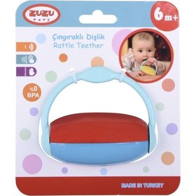 Resim Zuzu Toys Renkli Çıngıraklı Dişlik Çok Renkli 