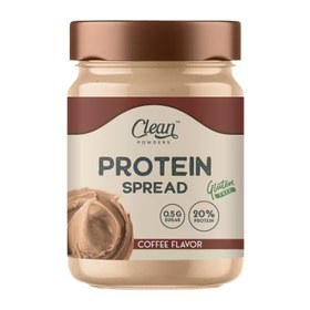 Resim Clean Powders Protein Spread Fındık ezmesi 350 Gr Kahve 