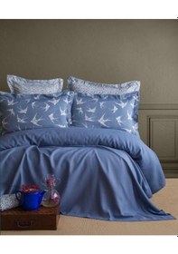 Resim Ap Tek Kişilik Freely İndigo Bambu Pike Takımı İndigo 