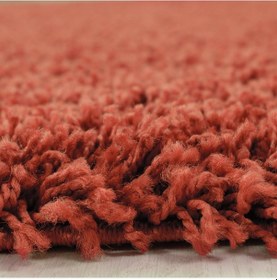 Resim Soft Shaggy Halı Yüksek Tüylü Düz Kiremit Rengi Çocuk Odası Oturma Odası Salon Mutfak Halı 