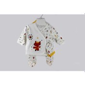 Resim Desenli 5li Set Sarı 