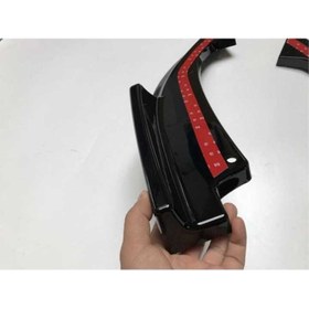 Resim Çmk Honda Civic Fc5 2016-2020 Arka Çıkıntılı Flap Piano Black 