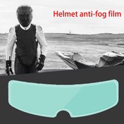 Resim Motosiklet Kaskının İç Kısmında Buğu Önleyici Film 