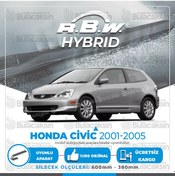 Resim Rbw Hybrid Honda Civic Hb 2001 - 2005 Ön Silecek Takımı - Hibrit 
