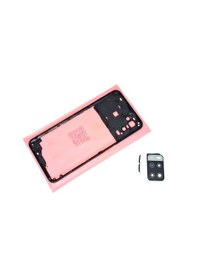 Resim Oppo A54 Uyumlu Full Kasa Arka Kapak Batarya Kapağı - Siyah Çok Renkli 