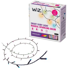 Resim Wiz RGB Akıllı Yılbaşı Süsleme Işıkları 20 Metre 