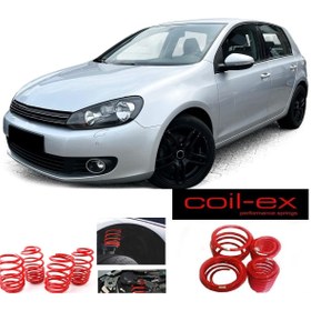 Resim X POWER TUNİNG VW GOLF 6 2009-2012 COİL-EX 4.5CM SPOR HELEZON YAY 