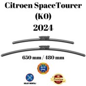 Resim Citroen Spacetourer K0 2024 Uyumlu Ön Cam Silecek Süpürgesi Takımı 650/480mm Silbak Sb2619d 