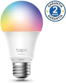 Resim Tapo L530E 3.0, Matter Wi-Fi LED Akıllı Ampul, Çok Renkli, E27,60W 806 Amazon Alexa ve Google Home ile Çalışır, Renk Değiştirilebilir, Hub Gerekmez 