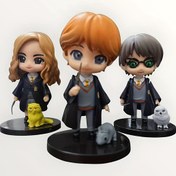 Resim Warner DC 3 adet Harry Potter, Hermione, Ron Büyü Akademisi Figür Seti, Renkli Animasyon Karakterleri, Toplanabilir Ev Dekoru, PVC Malzeme, Araba, Oda ve Yatak Odası Dekorasyonu, Noel, Cadılar Bayramı, Yeni Yıl Hediyesi için Uygun 