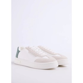 Resim Armani Exchange Beyaz - Yeşil Kadın Sneaker XDX181 