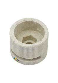 Resim Ufo Alf Kumtel Infrared Isıtıcı Filament Porselen Büyük Taş 