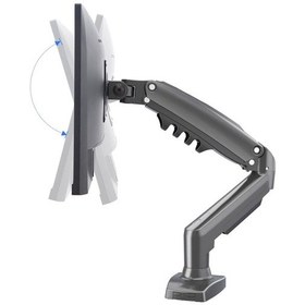 Resim Vontech F80 Mnt01 17-30 Amortisörlü Stand Tek Kol Lcd-led Monitör Tutucu Stand Askı Aparatı 