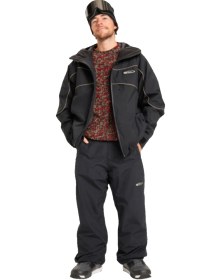 Resim Quıksılver Quiksilver Snow Down Pt Erkek Siyah Snowboard Pantolonu 11793 Siyah 