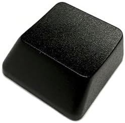 Resim SPELT Yazısız Sade Mekanik Klavye Yedek Tuş Kapağı Siyah Dummy Keycap Tekli 
