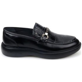 Resim Pierre Cardin 70919 Erkek Loafer Yüksek Taban Günlük Ayakkabı Siyah 