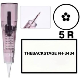 Resim H RUN GLOBAL 50 Adet ( TheBackStage FH3434 - R5 )Değiştirilebilir Kartuş Kalıcı Makyaj Ucu ( İğne ) 