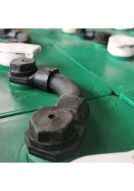 Resim M10x22 Kauçuk Kaplı Akü Kutup Başı Civatası 