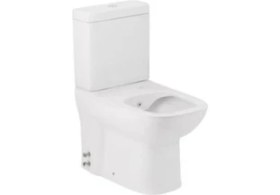 Resim Seramiksan Petite Kanalsız Rim-Ex Duvara Sıfır Klozet + Yavaş Kapanır Kapak + Vitra Iç Takım Set 