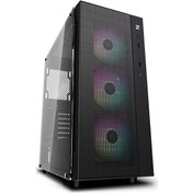 Resim Deepcool Matrexx 55 Mesh+ PF700 700W 80PLUS 3xargb Fan Atx Siyah Kasa 