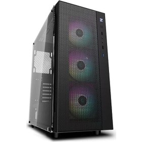 Resim Deepcool Matrexx 55 Mesh+ PF700 700W 80PLUS 3xargb Fan Atx Siyah Kasa 