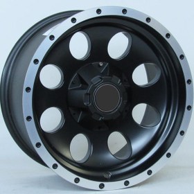Resim ARC-644-05 8.0x16"-6x139 ET-1 110 Matt Black Lip Diamond Jant (4 Adet) 