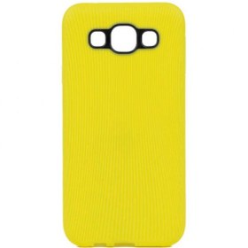 Resim Samsung Galaxy E5 Kılıf Ultra İnce Line Silikon Kapak 