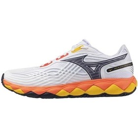 Resim Wave Enforce Tour 2 Ac Erkek Tenis Ayakkabısı Beyaz / Turuncu Çok Renkli 