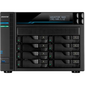 Resim Asustor Lockerstor 8 AS6508T 8 GB 8 Yuvalı NAS Depolama Ünitesi 