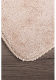 Resim Relax Vizon 80x150 + 50x80 Cm Büyük Ebat 2'li Banyo Halısı Paspas Krem 