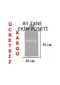 Resim Istiridye Mantarı Ekim Torbası Şeffaf 