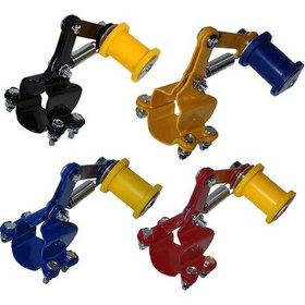 Resim Tongdashop 1 Adet Evrensel Off-road Motorcycle Zincır Gergi Ayarı, Sarı Dayanıklı Zincir Rehberi Tekerlek 